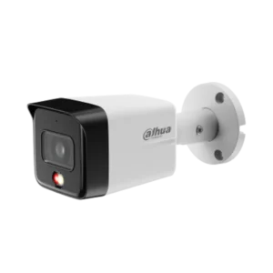 DH-IPC-HFW1639TCP-A-IL-0280B-S6-QH. Cámara IP Dahua tipo Bala, 6MP, lente fijo 2.8mm, Luz multi-color integrada alcanza 30M de iluminación, Detección de Humanos, IP67.