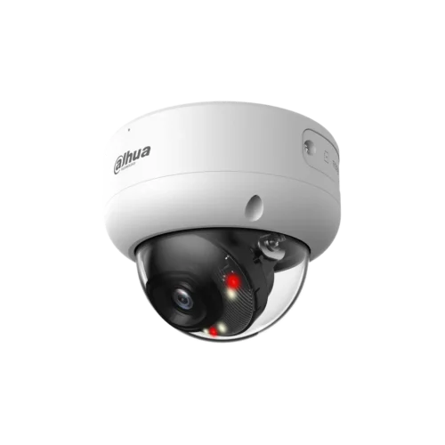DH-IPC-HDBW3649EP-S-IL-0280B. Cámara Dahua tipo mini domo de 6MP lente fijo de 2.8mm doble iluminación de hasta 30m con protección IP67 y protección IK10 soporta IA SSA