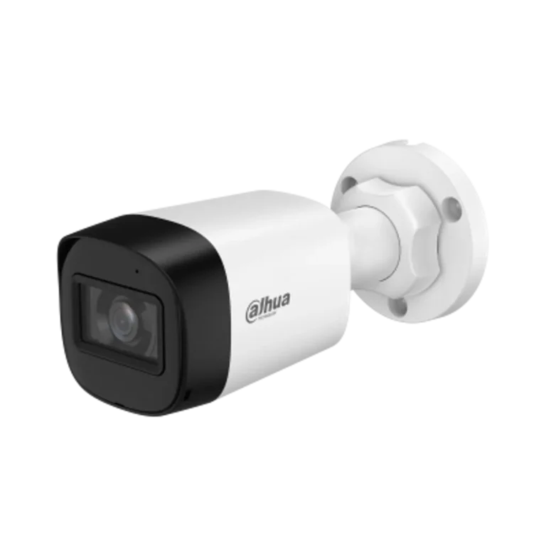 DH-HAC-HFW1500RLN-0280B-S3-DIP. Cámara Dahua Análoga Tipo Bala, 5MP, Lente Fijo 2.8mm, IR 30M, Protección IP67.