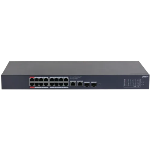 DH-CS4220-16GT-240. 20-Port Cloud Managed Desktop Gigabit Switch with 16-Port PoE