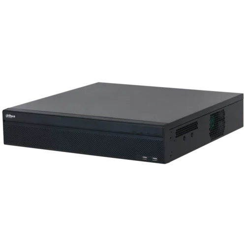 DHI-NVR5864-EI2. NVR Dahua, 64 canales, 8 discos duros 2U Tecnología WizSense, posee Detección de Rostro, Reconocimiento Facial, Detección de Rostro, ANPR, Metadata.