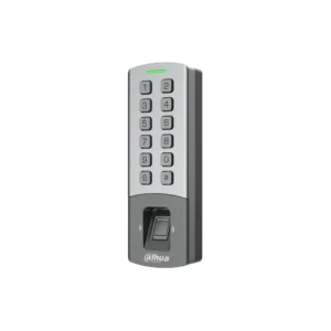 DHI-ASI1212M. Control Acceso Standalone Dahua Tarjeta Mifare Password Huella Red 12v IP65 IK08