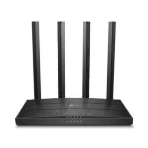 Archer C80. Router WiFi AC1900 MU-MIMO 3X3 Tp-Link doble banda (1300Mbps en 5Ghz y 600 Mbps en 2.4GHz) 1 puerto Gigabits WAN, 4 puertos Gigabits LAN