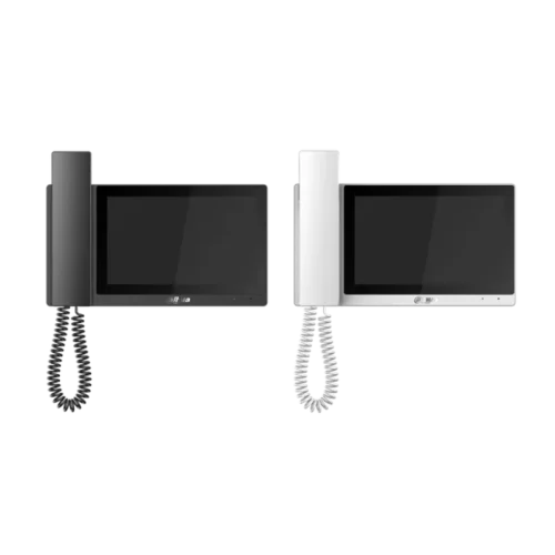 DHI-VTH5421E-H. MONITOR VIDEO PORTERO DAHUA CON AURICULAR. COLOR NEGRO.