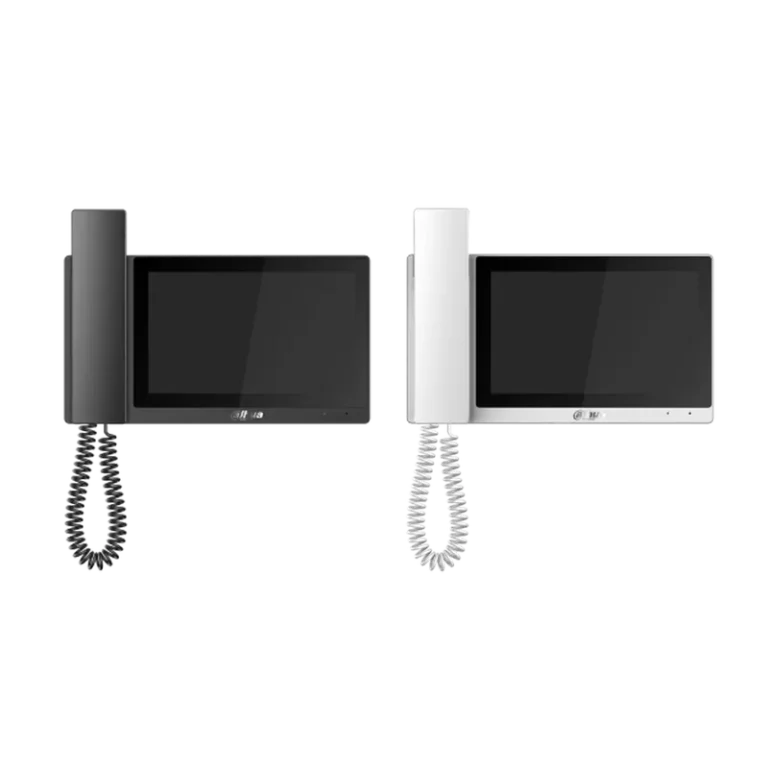 DHI-VTH5421E-H. MONITOR VIDEO PORTERO DAHUA CON AURICULAR. COLOR NEGRO.