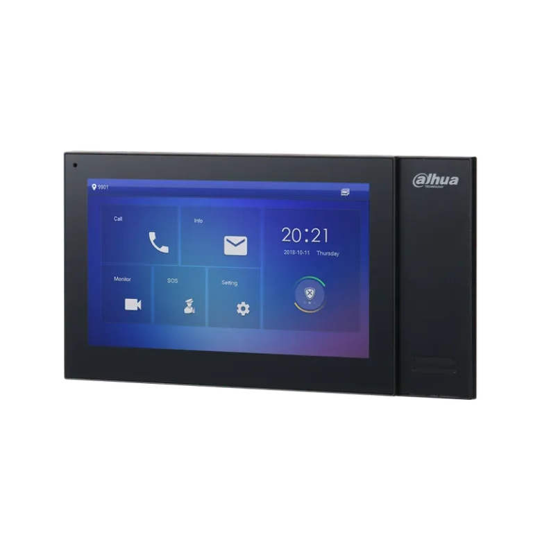 DHI-VTH2421FB-P. MONITOR VIDEO PORTERO DAHUA SIP 7 PULGADAS POE