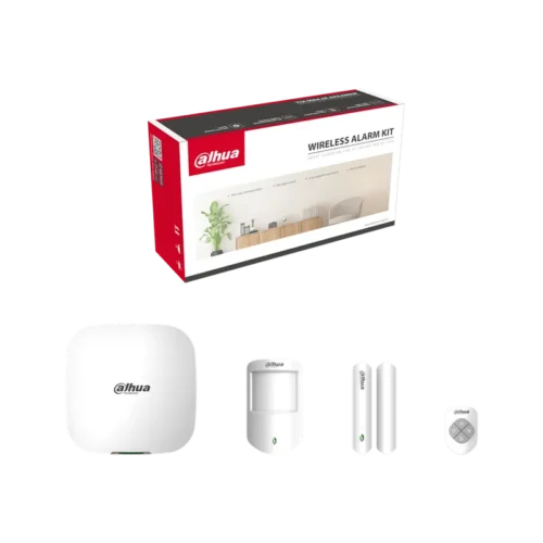 DHI-ART-ARC3000H-03-FW2-C. Kit Alarmas Inalámbrica Dahua Red/Wifi/3G/4G Inc Sensor Magnetico y Llavero