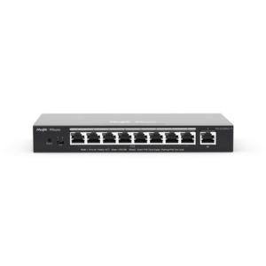 RG-ES209GC-P. Switch Smart Cloud REYEE 9 puertos 8 Poe 10/100/1000 Mbps 120W.