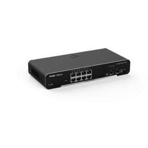 RG-NBS3100-8GT2SFP. Switch REYEE administrable por cloud 8 puertos Gigabit 2 Puertos SFP.
