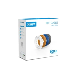 DH-PFM920I-6UN-C-100-white. ROLLO DE CABLE 100MTS. DAHUA UTP CAT6.