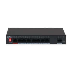 DH-PFS3009-8ET-96-V2. Switch Poe Dahua 8 Puertos 10/100 + 1 Uplink 96w No Admin