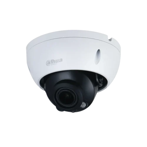 DH-IPC-HDBW1230RP-ZS-2812-S5-QH. Cámara IP dahua 2MP tipo mini domo lente vari focal de 2.8 a 12mm IR de 40m protección IP67 IK10