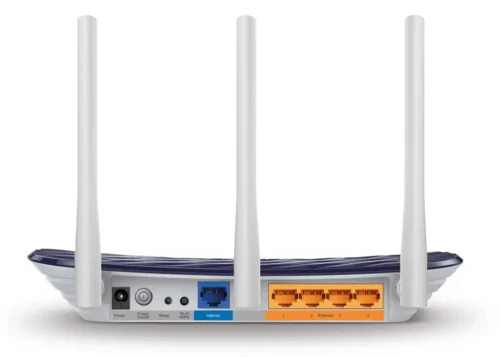 Archer C20. Router WiFi AC750 Tp-Link doble banda (433Mbps en 5Ghz y 300 Mbps en 2.4GHz) 1 puerto 10/100 WAN, 4 puertos 10/100 LAN