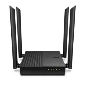 Archer C64. Router Wifi TP-Link AC1200 MU-MIMO 802.11ac Wave2 alcanza una velocidad de 867 Mbps en 5GHz y de 400 Mbps en 2.4GHz.