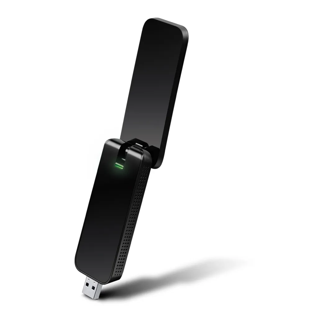 Adaptador Wifi USB Tp-link Doble Banda Inalámbrico AC1300 1300mbps Archer T4U Negro