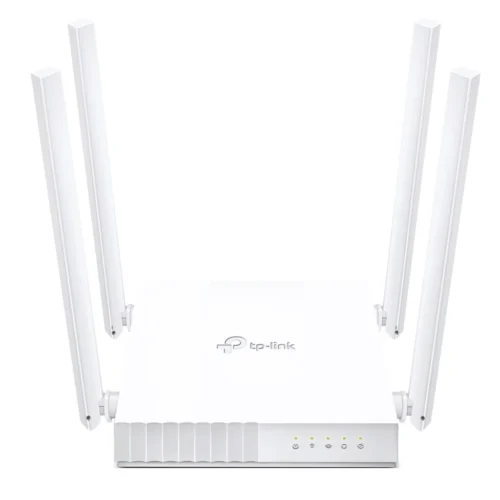 Archer C24. Router WiFi AC750 Tp-Link doble banda (433Mbps en 5Ghz y 300 Mbps en 2.4GHz) 1 puerto 10/100 WAN, 4 puertos 10/100 LAN