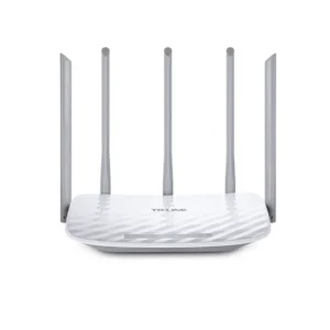 Archer C60. Router WiFi AC1350 Tp-Link doble banda (867Mbps en 5Ghz y 450 Mbps en 2.4GHz) 1 puerto 10/100 WAN, 4 puertos 10/100 LAN