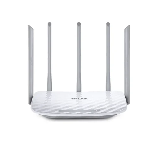 Archer C60. Router WiFi AC1350 Tp-Link doble banda (867Mbps en 5Ghz y 450 Mbps en 2.4GHz) 1 puerto 10/100 WAN, 4 puertos 10/100 LAN