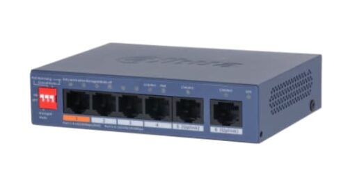 DH-CS4006-4ET2GT-60. 6-Port Cloud Managed Desktop Switch with 4-Port PoE