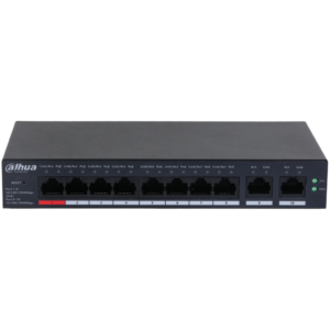 DH-CS4010-8GT-110. SWITCH 8 PUERTOS POE DAHUA GIGA. ADMIN CLOUD.