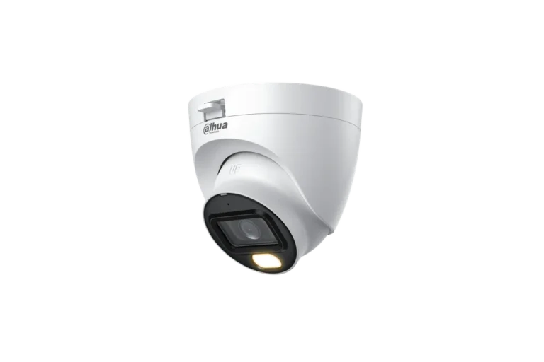 DH-HAC-HDW1509TLQN-A-LED-0280B-S3. Cámara HDCVI Dahua tipo eyeball 5MP full color iluminación 30m audio incorporado lente fijo de 2.8mm