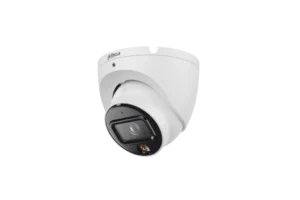 DH-IPC-HDW1639TP-A-IL-0280B-S6. Cámara IP Dahua de 6MP tipo eyeball lente fijo de 2.8mm doble iluminación de 30m protección IP67 con micrófono incorporado.