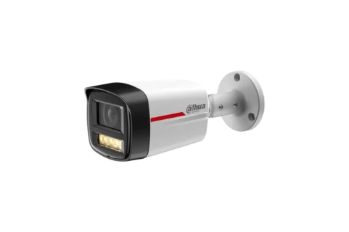 DH-IPC-HFW2649TLP-S-LED-0280B-PRO. Cámara IP Tipo Bala, 6MP, WizColor. Lente fijo 2.8mm, LED 50M, SMD Plus, IP67