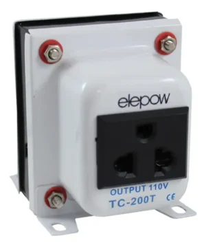 TC-200T. Autotransformador de 200W con tierra modelo TC-200T
