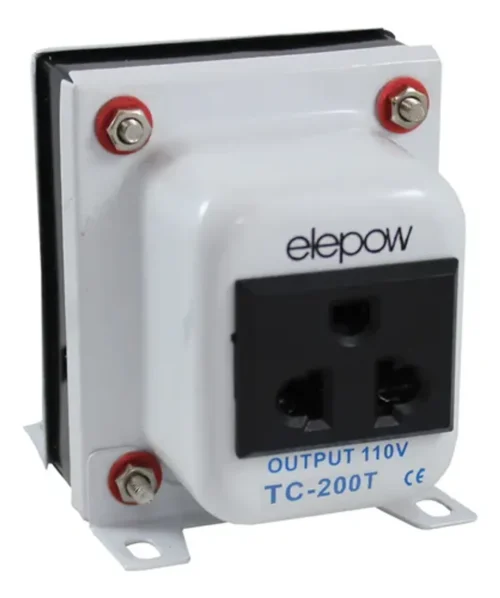 TC-200T. Autotransformador de 200W con tierra modelo TC-200T