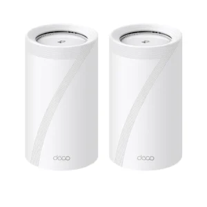 Deco BE75(2-pack). Pack de Router WiFi 7 Home Mesh BE17000 triple banda (11520Mbps en 6GHz, 4320Mbps en 5GHz y 688Mbps en 2.4GHz) 3 puertos 2.5Gb 1 Puerto RED/SPF+ 10Gb