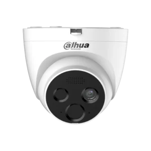 DHI-HY-FT121LDN-TD1F4. Cámara IP con detección de fuego tipo eyeball, lente térmico de 1.2mm óptico de 4mm 4MP IA(detección de flama / rastreo de puntos fríos o calientes)