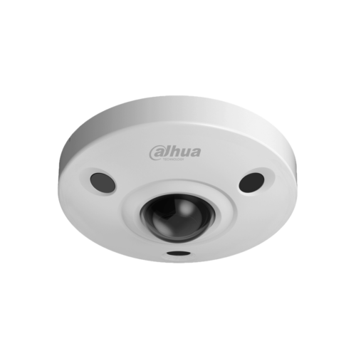DH-HAC-EBW3802N-0250B. Cámara Dahua HDCVI Domo 8MP 2.5mm Fisheye IR15 Alarm 2/1 Audio Slot IP67 IK10