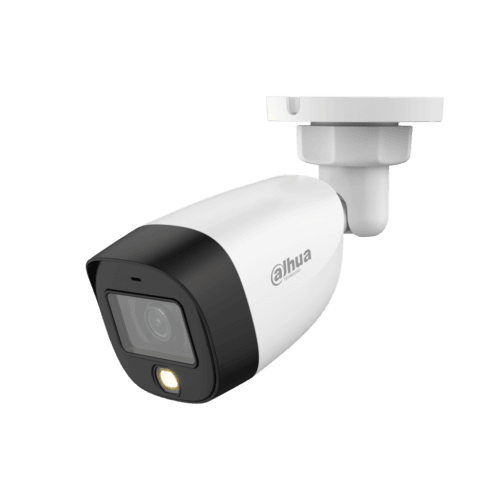 HAC-HFW1509C-A-LED DH-HAC-HFW1509CN-LED-0280B-S2. Cámara HDVCI Dahua tipo bullet 5mp full color iluminación 20m lente f