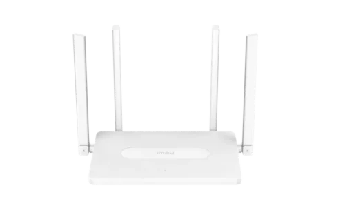 HR12F-B. Router Wifi Imou 1200Mbps soporta IPVT doble banda alcanza una velocidad de 300Mbps en 2.4GHz y 867 en 5GHz