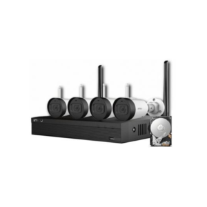 IMOU_KIT-1 Imou-KIT/NVR1104HS-W-S2-FCC-1T/4-G26EN-0280B. Kit Wi-fi Imou NVR 4CH Disco 1Tb 4 Camaras Bullet Wi-f