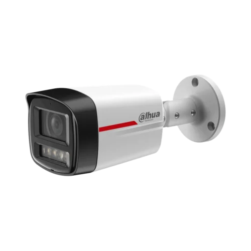 DH-IPC-HFW2249TLP-S-LED-0280B-PRO. Cámara IP Dahua tipo bullet de 2MP lente fijo de 2.8mm tecnología WizColor Iluminación de hasta 50m protección IP67