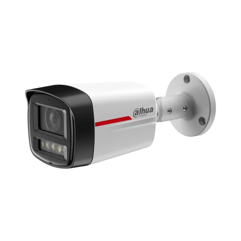 IPC-HFW2449TL-S-PRO_3-1 DH-IPC-HFW2449TLP-S-LED-0360B-PRO.Cámara Dahua IP tipo Bala, 4MP, Lente Fijo 3.6 mm, Tecnología WizColor , Iluminación con luz blanca 50M, Protección Perimetral,Soporta Micro SD hasta 256G, IP67.
