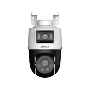 DH-IPC-PTS2249BP-E2-S-PV-LED-0360B-PRO. Cámara IP Dahua Dual, PT 2MP lente fijo 3.6mm + Cámara fija 2MP 3.6mm, Tecnología WisColor, Active Deterrance, SMD Plus, IP66