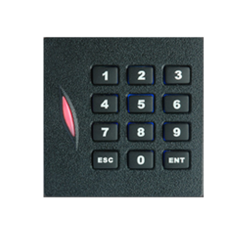 KR102E-b KR102E. Lector esclavo de tarjetas RFID 125khz con teclado, wiegand 26bits, uso exterior ip65.