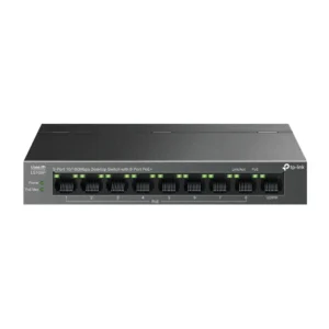 LS109P. Switch de sobremesa de 9 puertos a 10/100 Mbps con 8 puertos PoE+