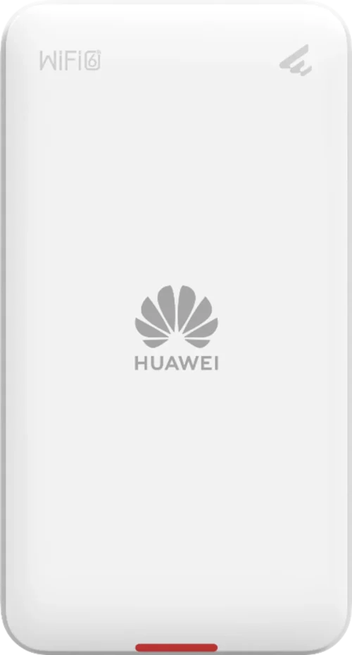 AP263. AP de pared HUAWEI serie eKitEngine con tecnología 802.11ax alcanza velocidad máxima de 2975Gbps cobertura máxima de 13m recomendado para máximo 64 usuarios concurrentes.