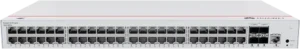 S220-48P4S. Switch Huawei eKit 48 puertos PoE+ 10/100/1000Base-T 4 Puertos 1GE SFP 380W de potencia capacidad de conmutación de 104 Gbit/s capacidad de reenvió de paquetes de 77 Mpps