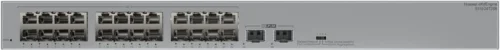 S110-24T2SR. Switch Huawei eKit 24 puertos 10/100/1000Base-T 2 Puertos 1GE SFP capacidad de conmutación de 52 Gbit/s capacidad de reenvió de paquetes de 38.69 Mpps
