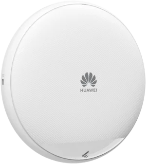 AP572. AP Huawei eKit Wifi 7 con velocidad de 6.45 Gbps cuenta con 2 bandas recomendado para 160 usuarios concurrentes cuenta con 1 puertos de 2.5Gbps Poe y 1 puerto 1GE alcance optimo de 30m