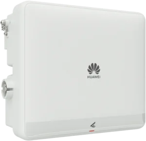 AP772. AP de exterior Huawei eKit Wifi 7 con velocidad de 6.45 Gbps recomendado para 130 usuarios concurrentes cuenta con 1 puertos 2.5 Gbps y 1 SFP+ alcance optimo de 140m omnidireccional