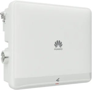 AP772E. AP de exterior Huawei eKit Wifi 7 con velocidad de 6.45 Gbps recomendado para 130 usuarios concurrentes cuenta con 1 puertos 2.5 Gbps y 1 SFP+ alcance optimo de 250m Protección IP68