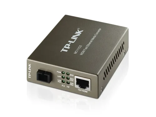 MC111CS-MC112CS. TP-LINK Kit-WDM Conversor Fibra SM 1-SC 1310/1550nm 15km 100mbps