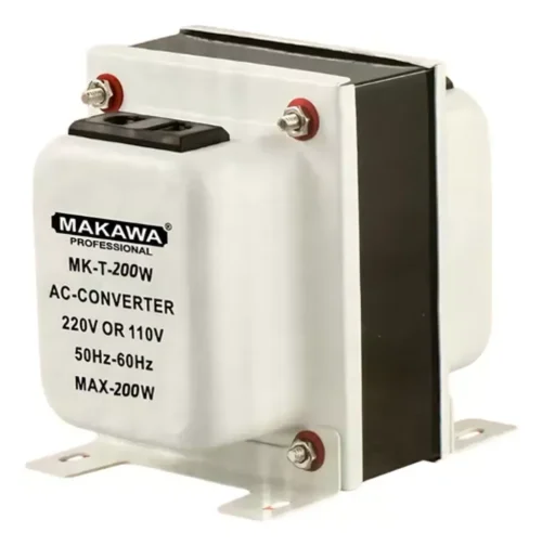 MK-T-200W. Transformador eléctrico de 220V a 110V con capacidad de 200W