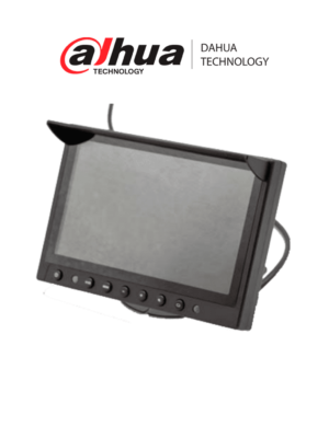 DHI-MLCDF7-E. Monitor 7" de Cristal liquido (LCD) para dispositivos moviles, conector M12 A-coding