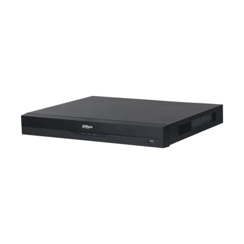DHI-NVR4208-8P-E. NVR Dahua de 8 canales Serie 4xxx-EI 8 Puertos Poe soporta hasta 2 Discos Duros de hasta 16TB.
